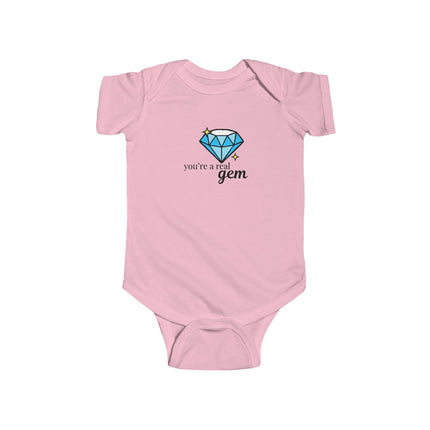 You're A Real Gem Baby Onesie