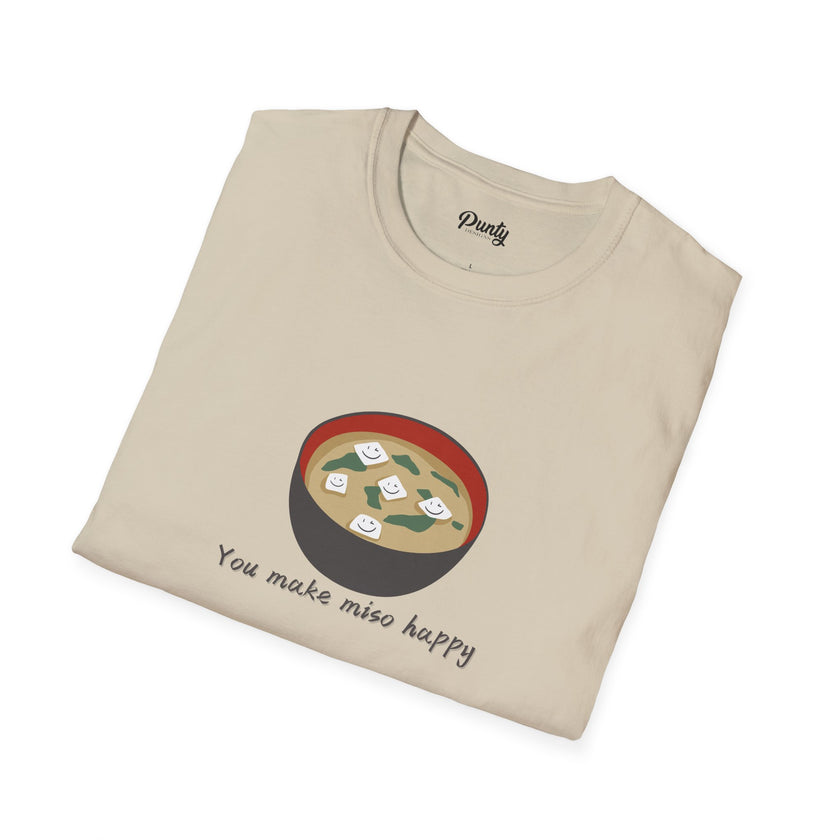You Make Miso Happy Softstyle Cotton Tee