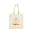 Hey Boo Cotton Canvas Tote