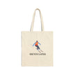Ski You Later Cotton Canvas Tote Bag