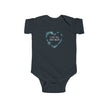 I Love You Snow Much- Heart- Baby Onesie