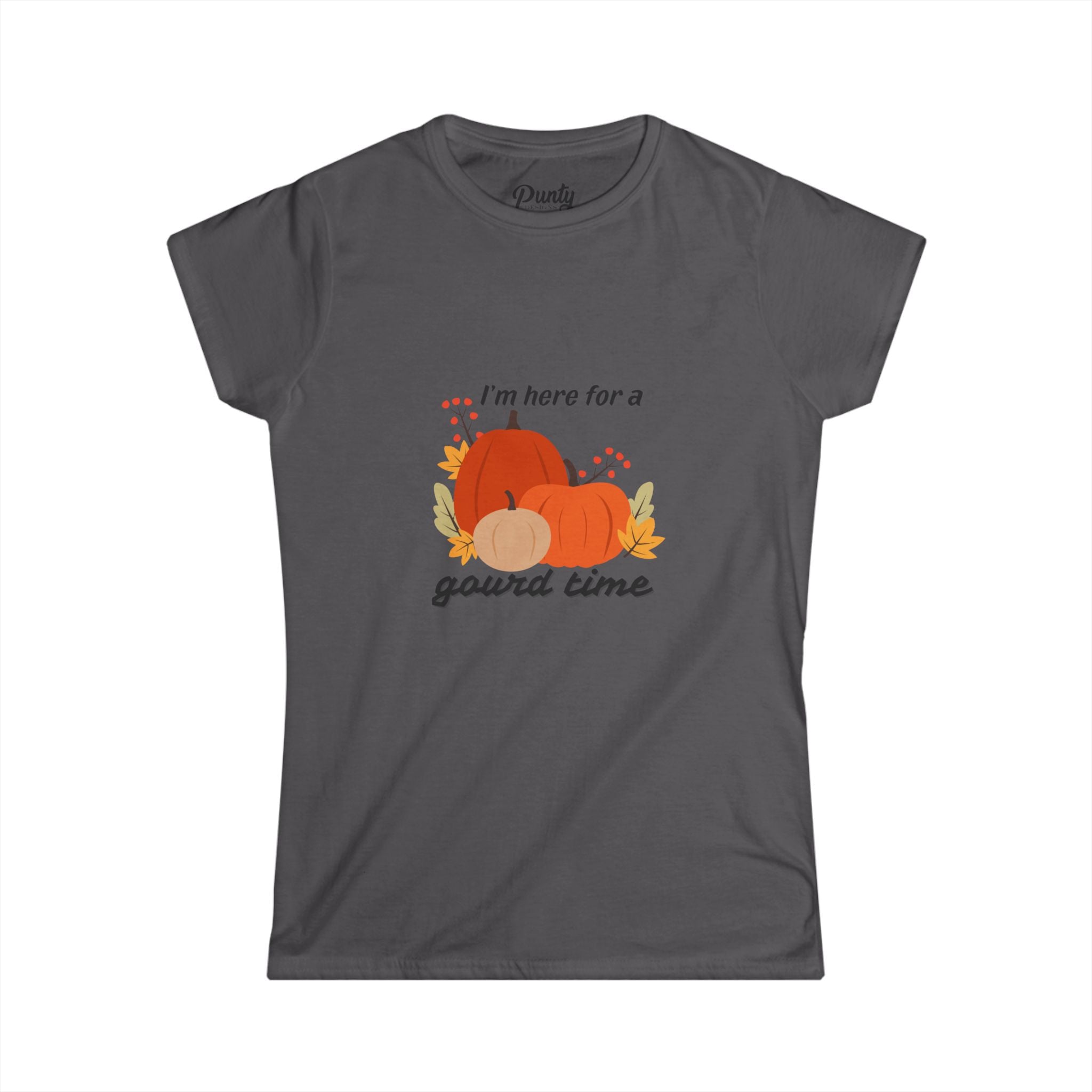 Gourd Time Fitted Softstyle Cotton Tee