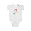 Santa-Mental Vibes Only Baby Onesie