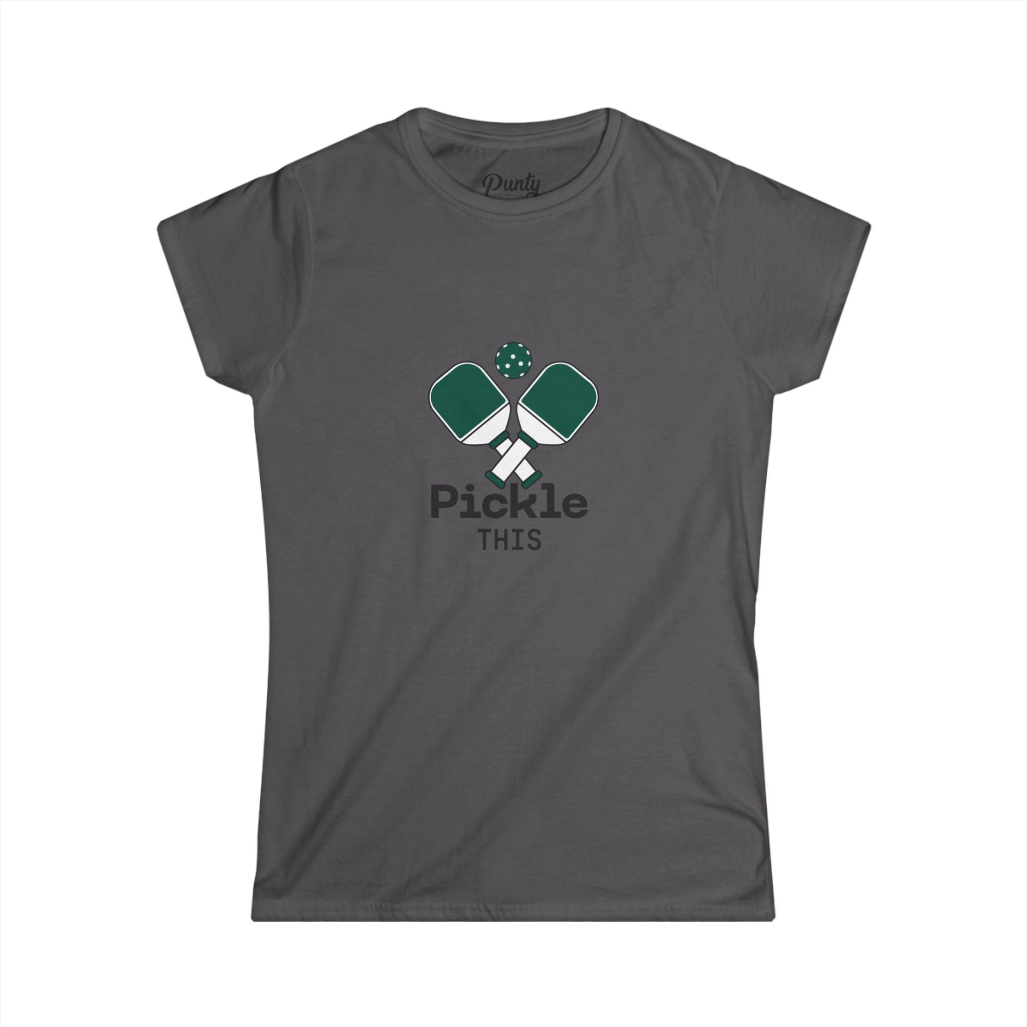 Pickle This Fitted Softstyle Cotton Tee