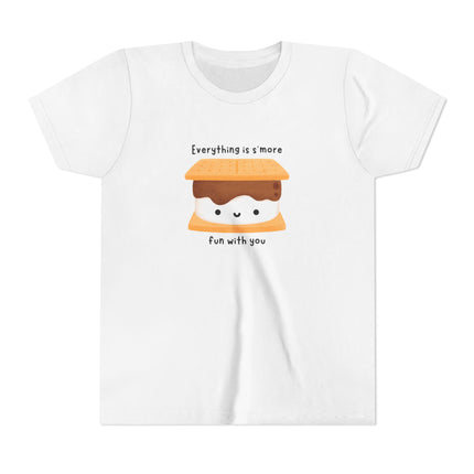 Everything Is S'more Fun With You Youth Short Sleeve Tee