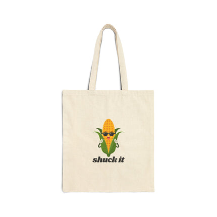 Shuck It Cotton Canvas Tote