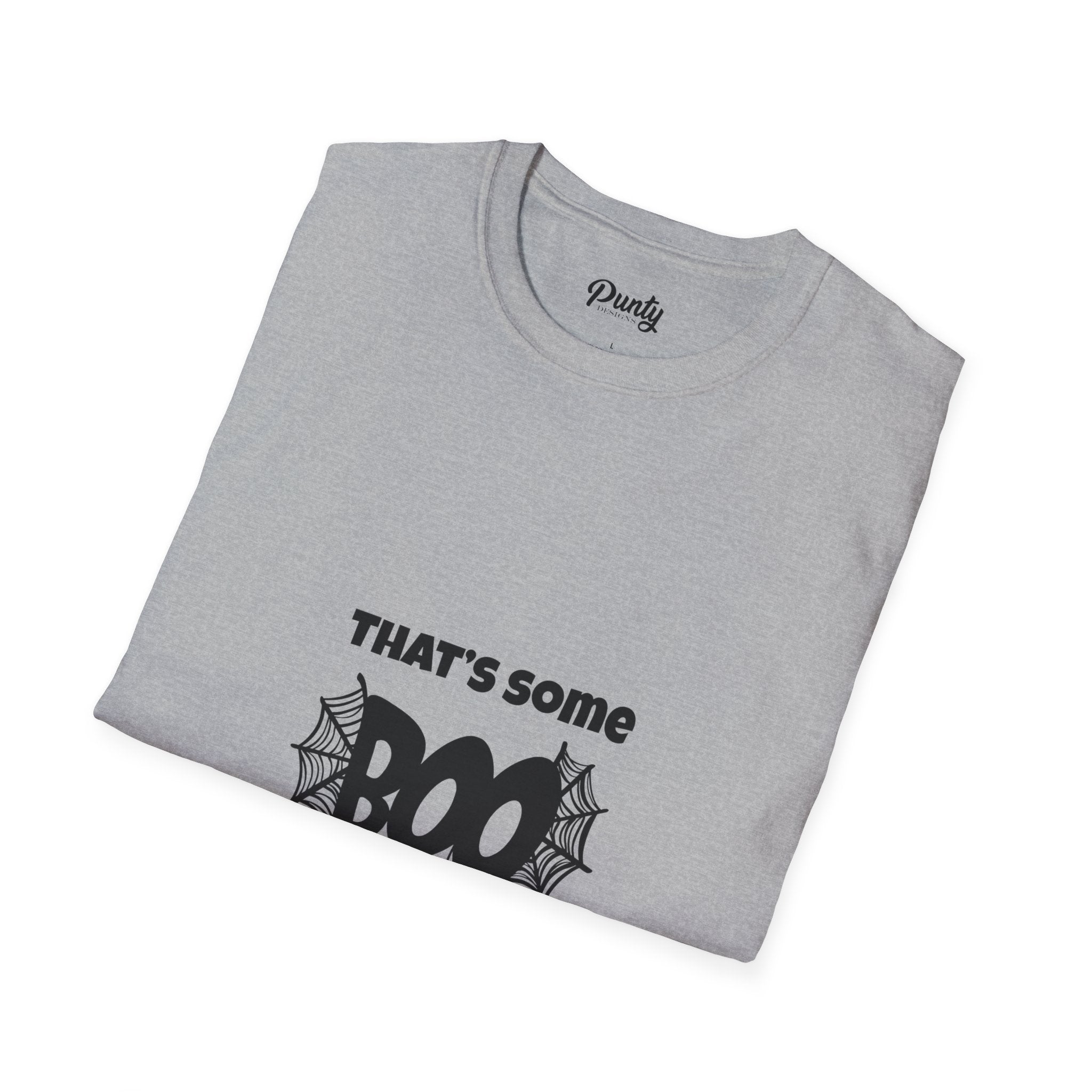 That's Some Boo Shit- Spider Softstyle Cotton Tee