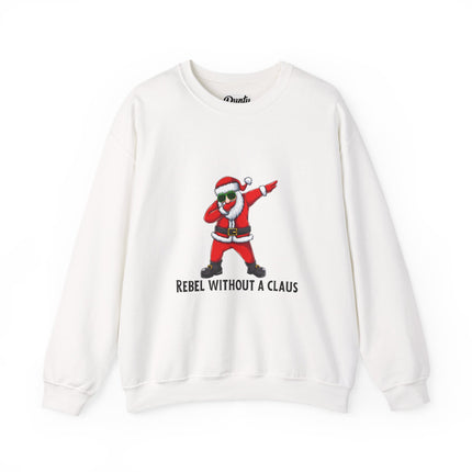Rebel Without A Claus Crewneck Sweatshirt