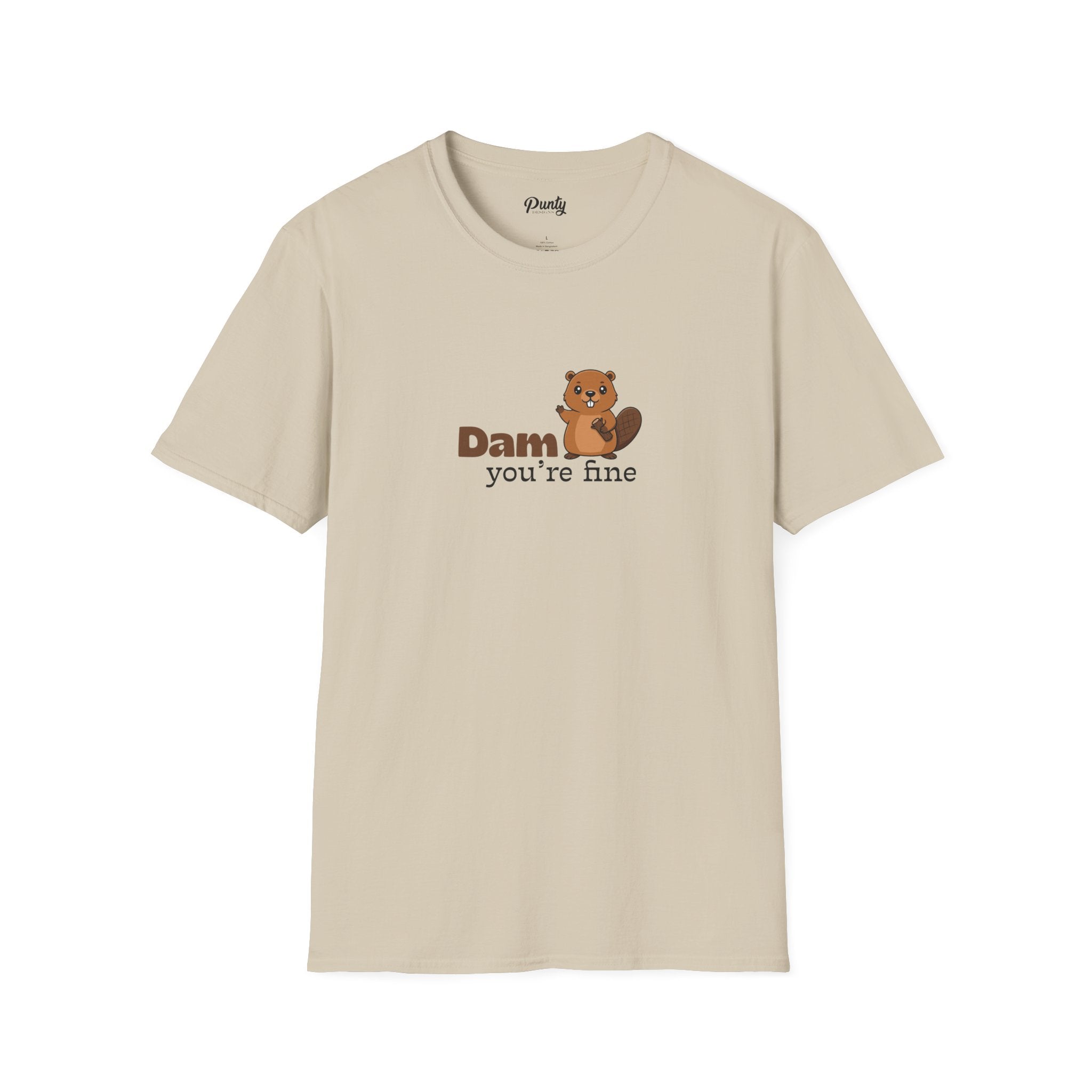 Dam You're Fine Softstyle Cotton Tee