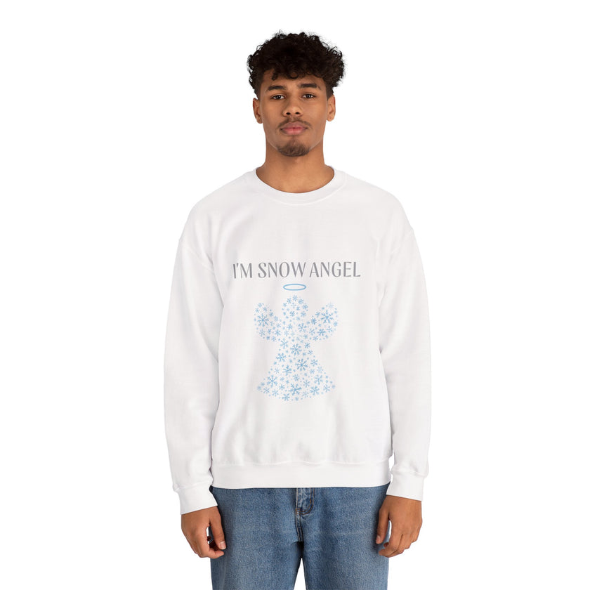 I'm Snow Angel Crewneck Sweatshirt