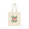 Sleigh Queen Sleigh Cotton Canvas Tote Bag