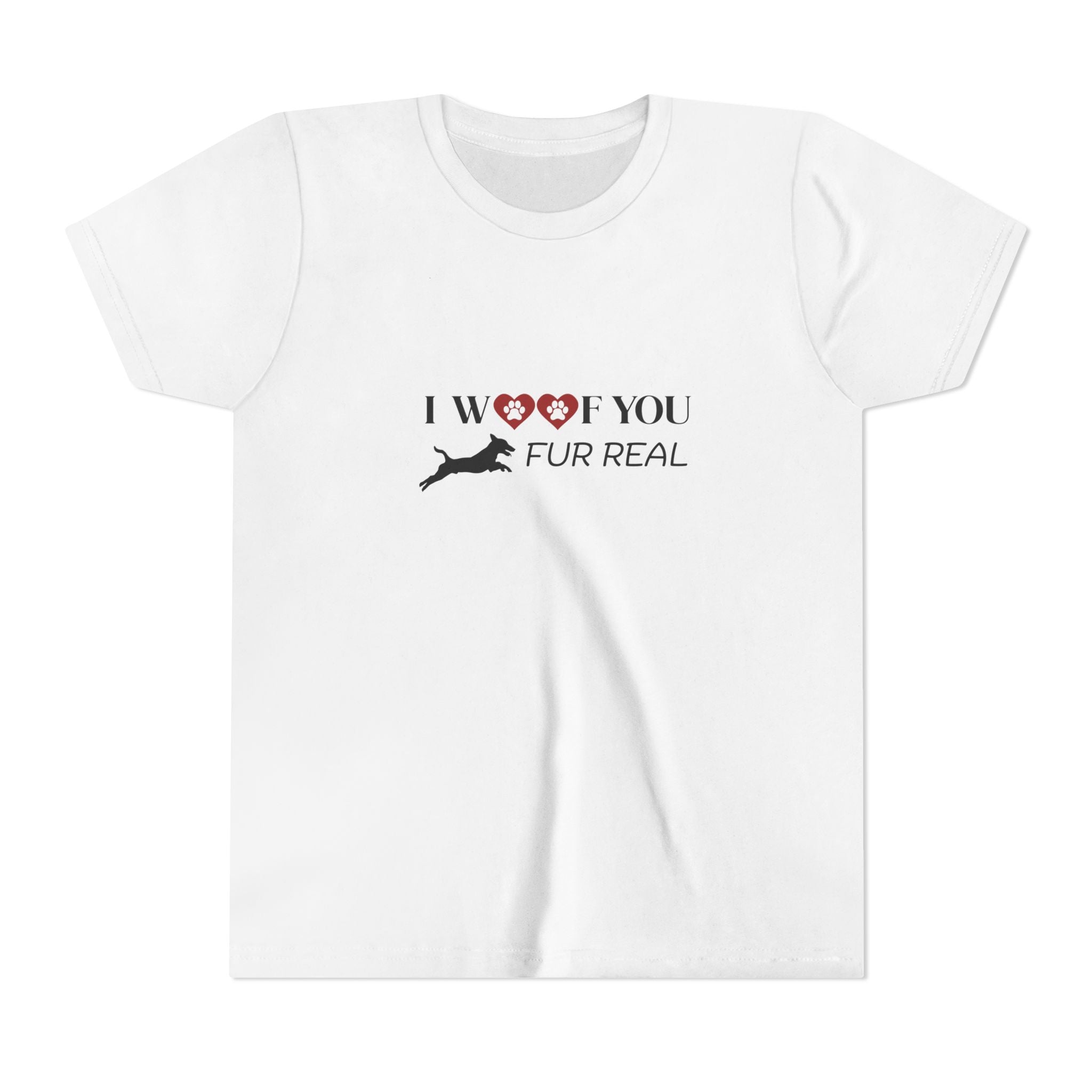 Woof You Fur Real Youth Short Sleeve Tee