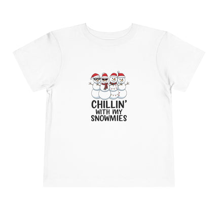 Chillin' With My Snowmies Toddler Tee