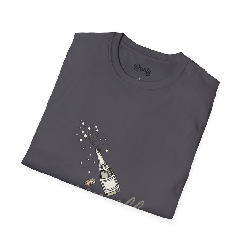 Pop Off - Silver - Softstyle Cotton Tee