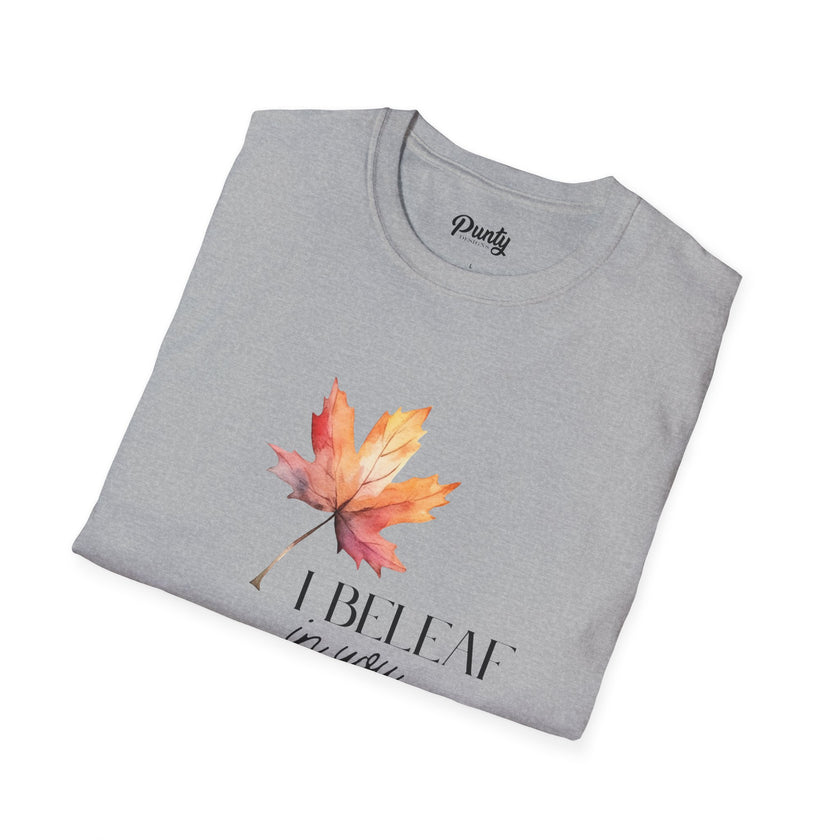 I Beleaf In You Softstyle Cotton Tee