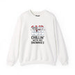 Chillin' With My Snowmies Crewneck Sweatshirt