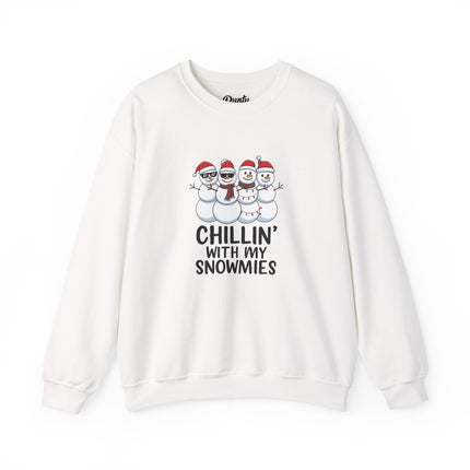 Chillin' With My Snowmies Crewneck Sweatshirt