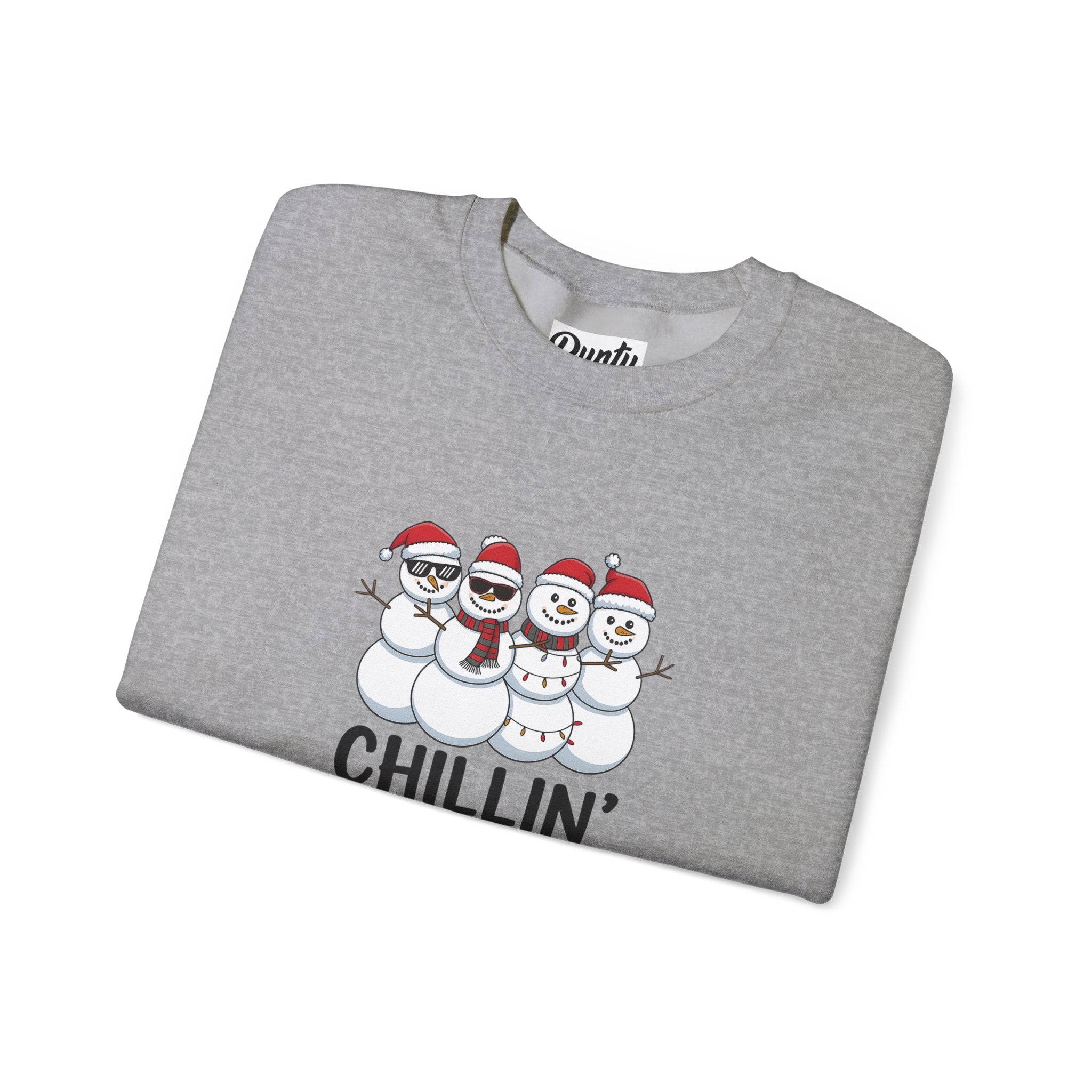 Chillin' With My Snowmies Crewneck Sweatshirt
