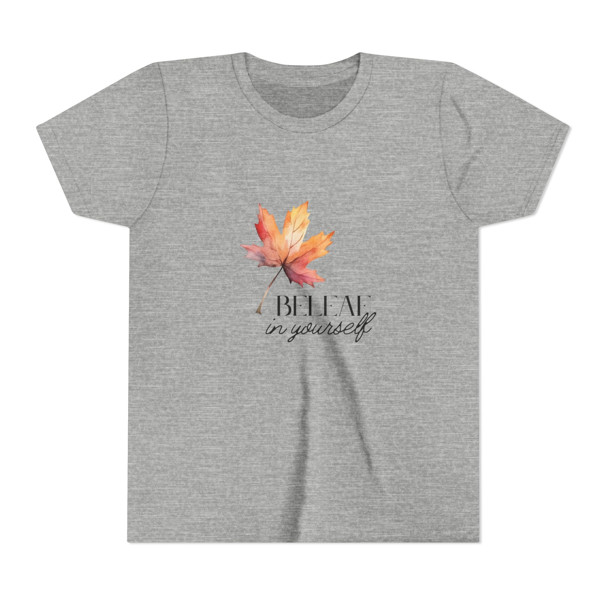 BeLeaf In Yourself Youth Short Sleeve Tee