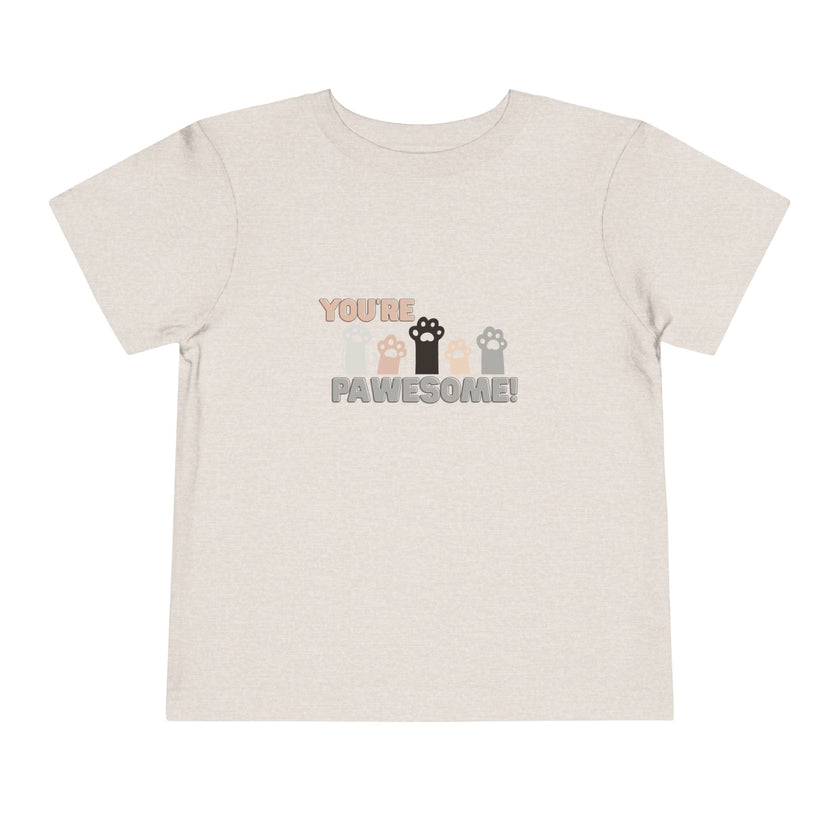 You're Pawesome Toddler Tee