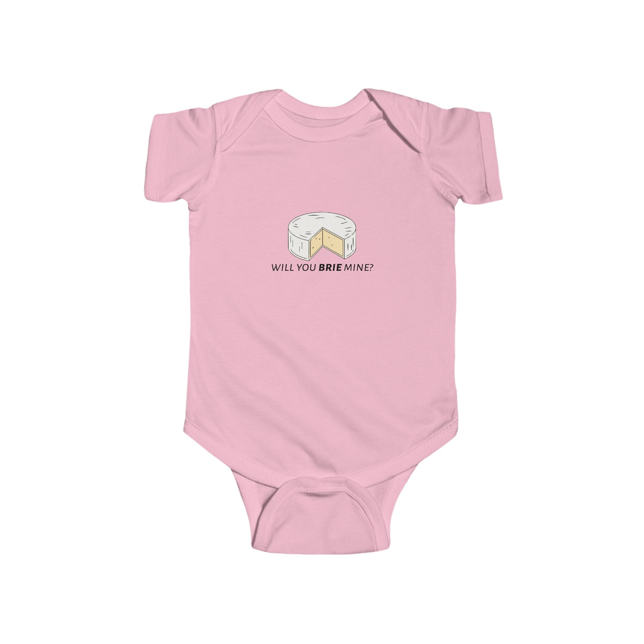 Will You Brie Mine Baby Onesie