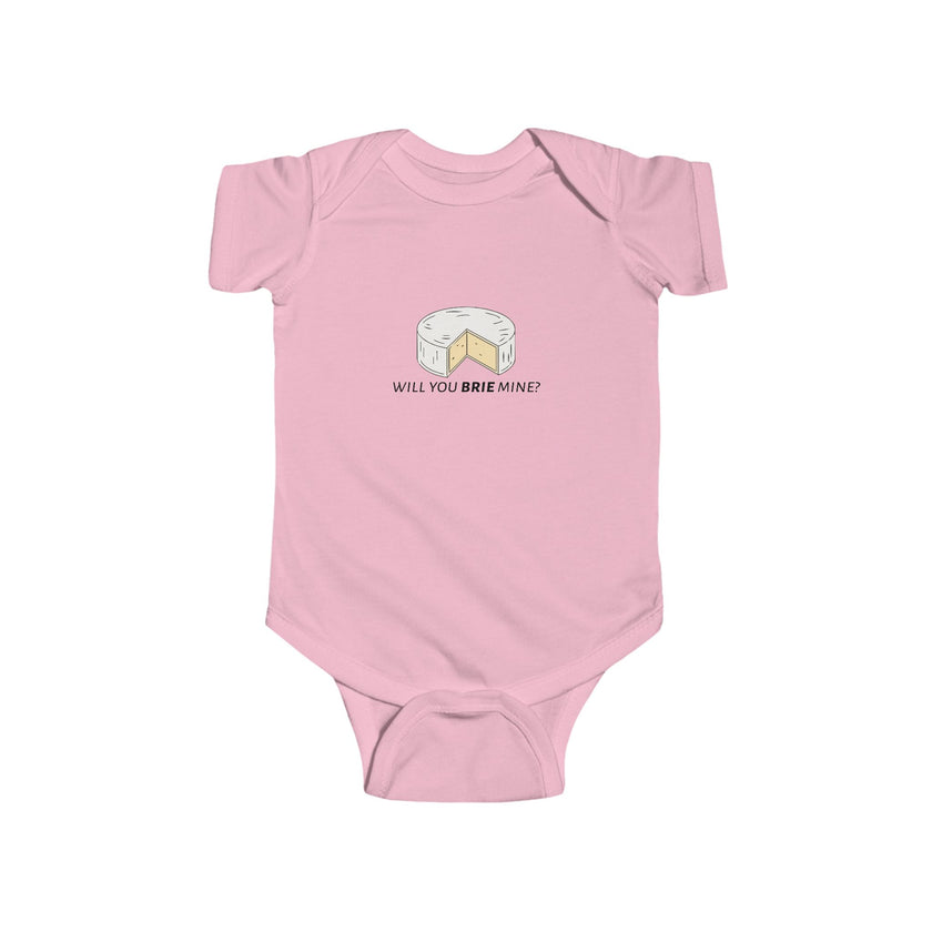 Will You Brie Mine Baby Onesie
