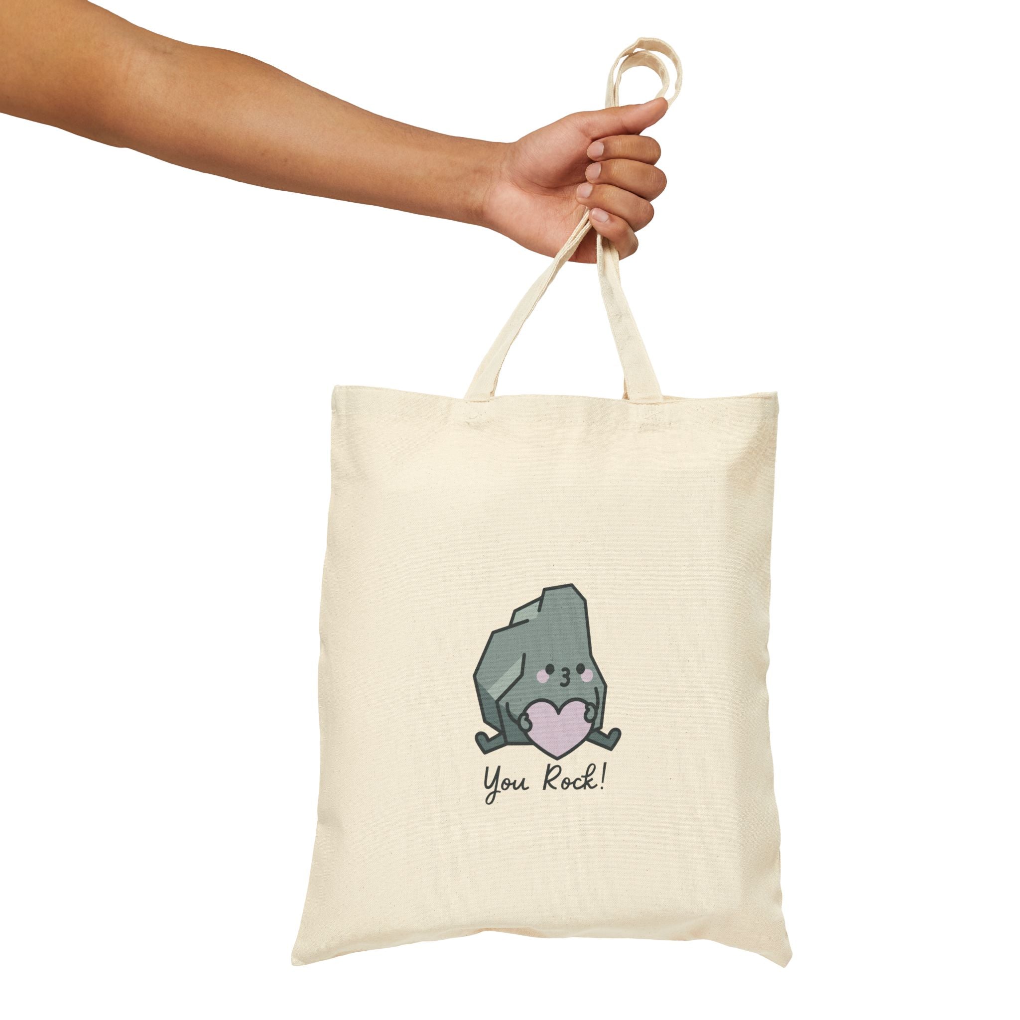 You Rock Cotton Canvas Tote