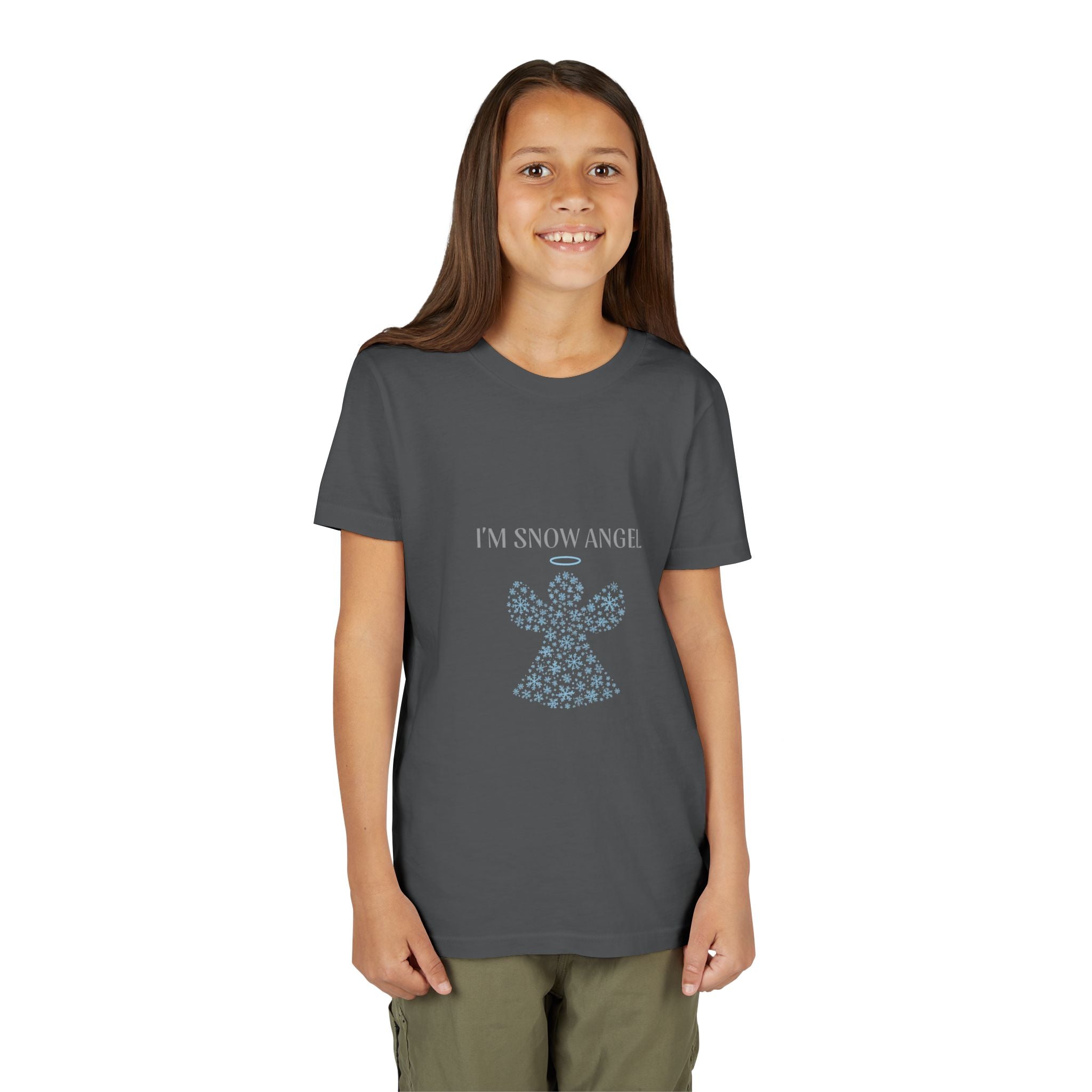 I'm Snow Angel Youth Short Sleeve Tee