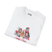 Santa Paws Is Coming To Town - Dogs - Softstyle Cotton Tee