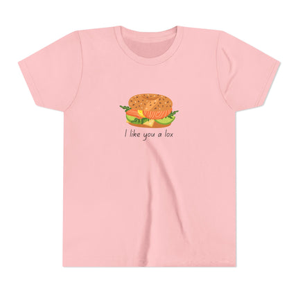 I Like You A Lox Youth Short Sleeve Tee
