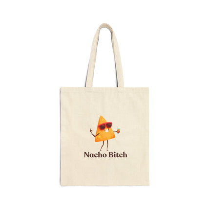 Nacho Bitch Cotton Canvas Tote