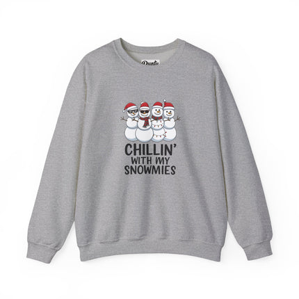 Chillin' With My Snowmies Crewneck Sweatshirt
