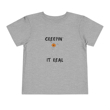 Creepin' It Real Skeleton Toddler Tee