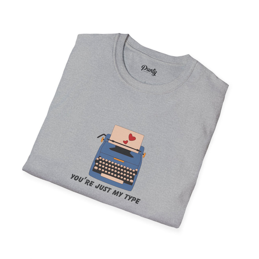 You're Just My Type Softstyle Cotton Tee