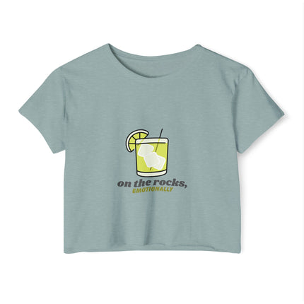 On The Rocks, Emotionally Festival Crop Top