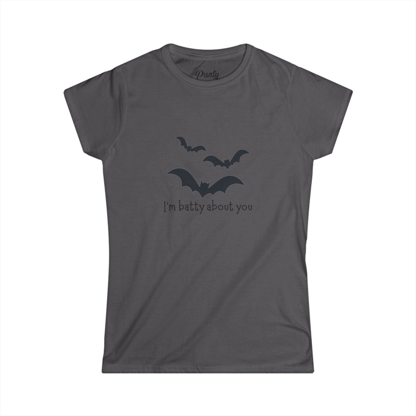 Batty About You Fitted Softstyle Cotton Tee