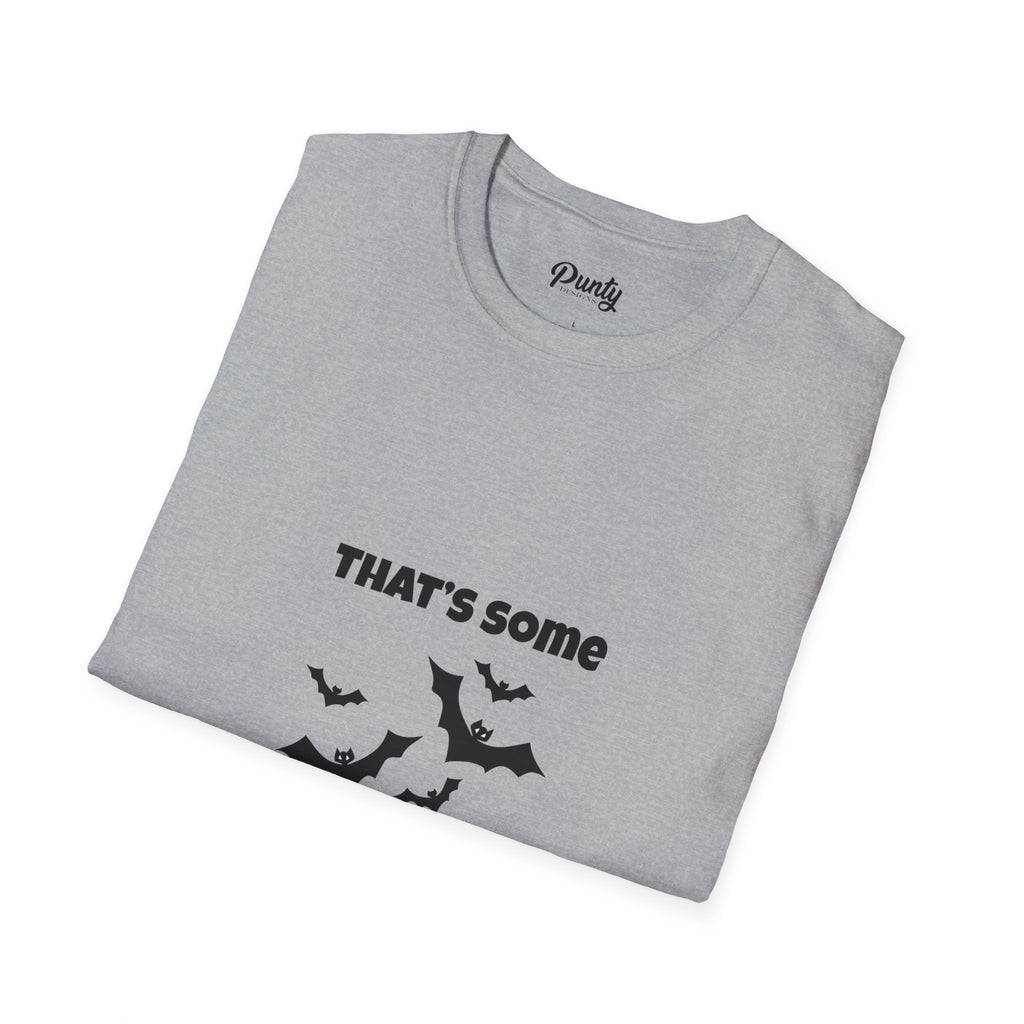 That's Some Boo Shit- Bats Softstyle Cotton Tee