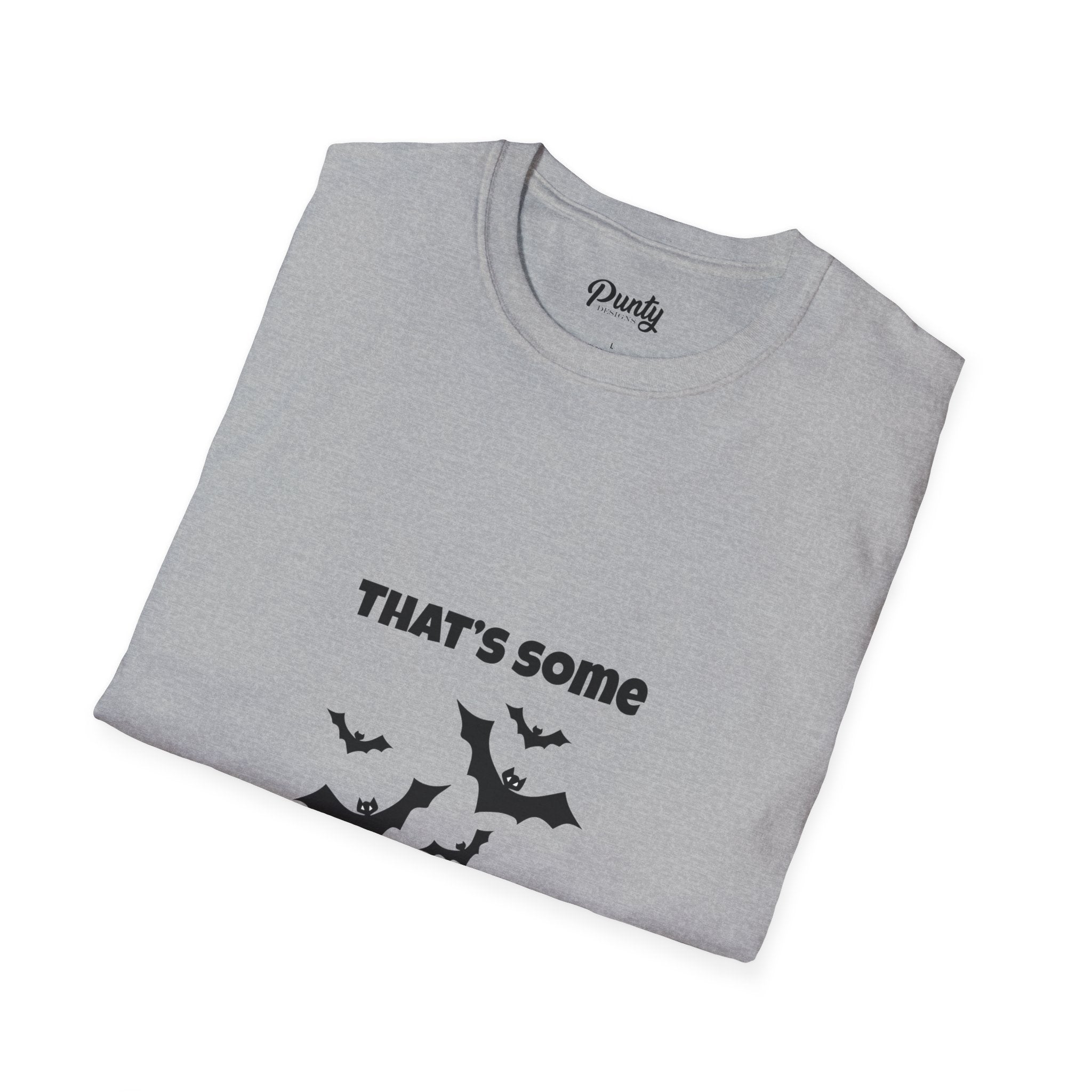 That's Some Boo Shit- Bats Softstyle Cotton Tee
