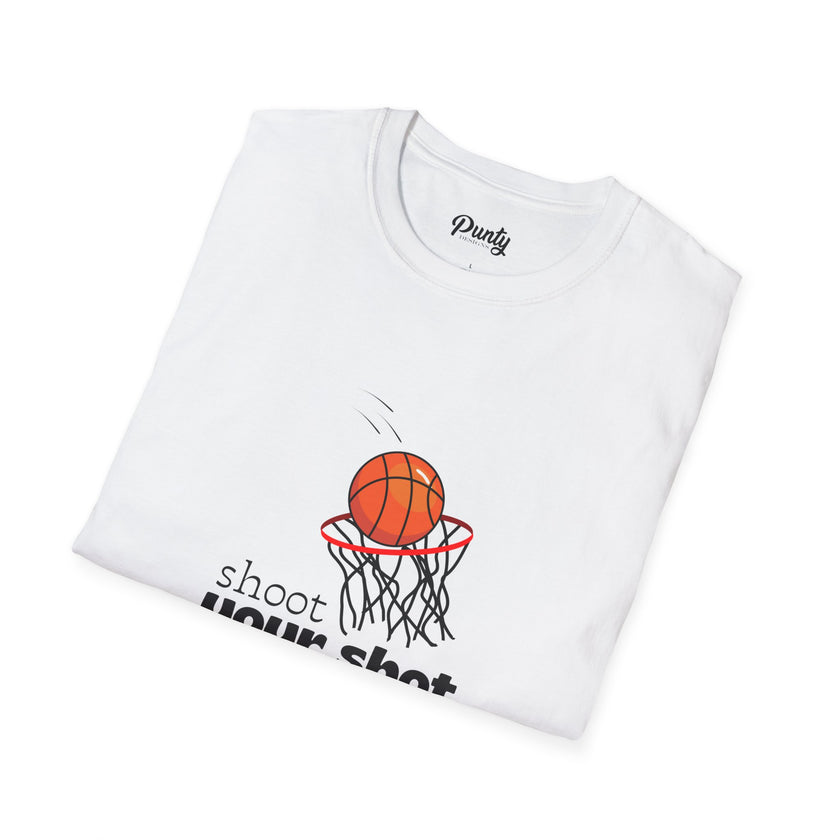 Shoot Your Shot Softstyle Cotton Tee