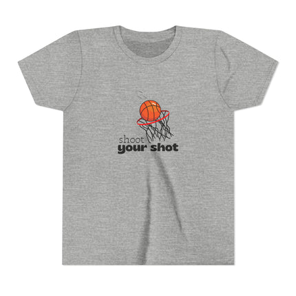 Shoot Your Shot Youth Short Sleeve Tee