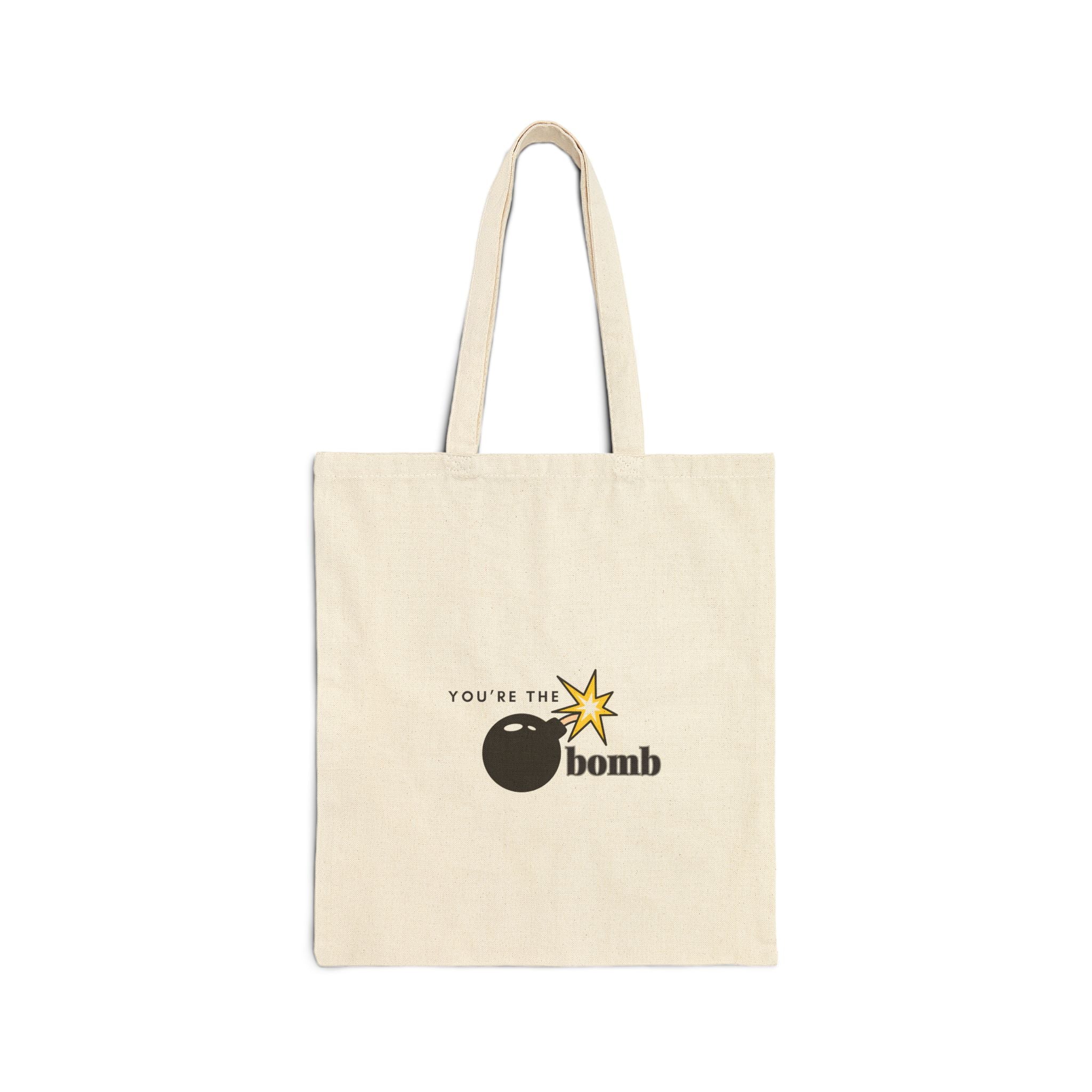 You're The Bomb Cotton Canvas Tote