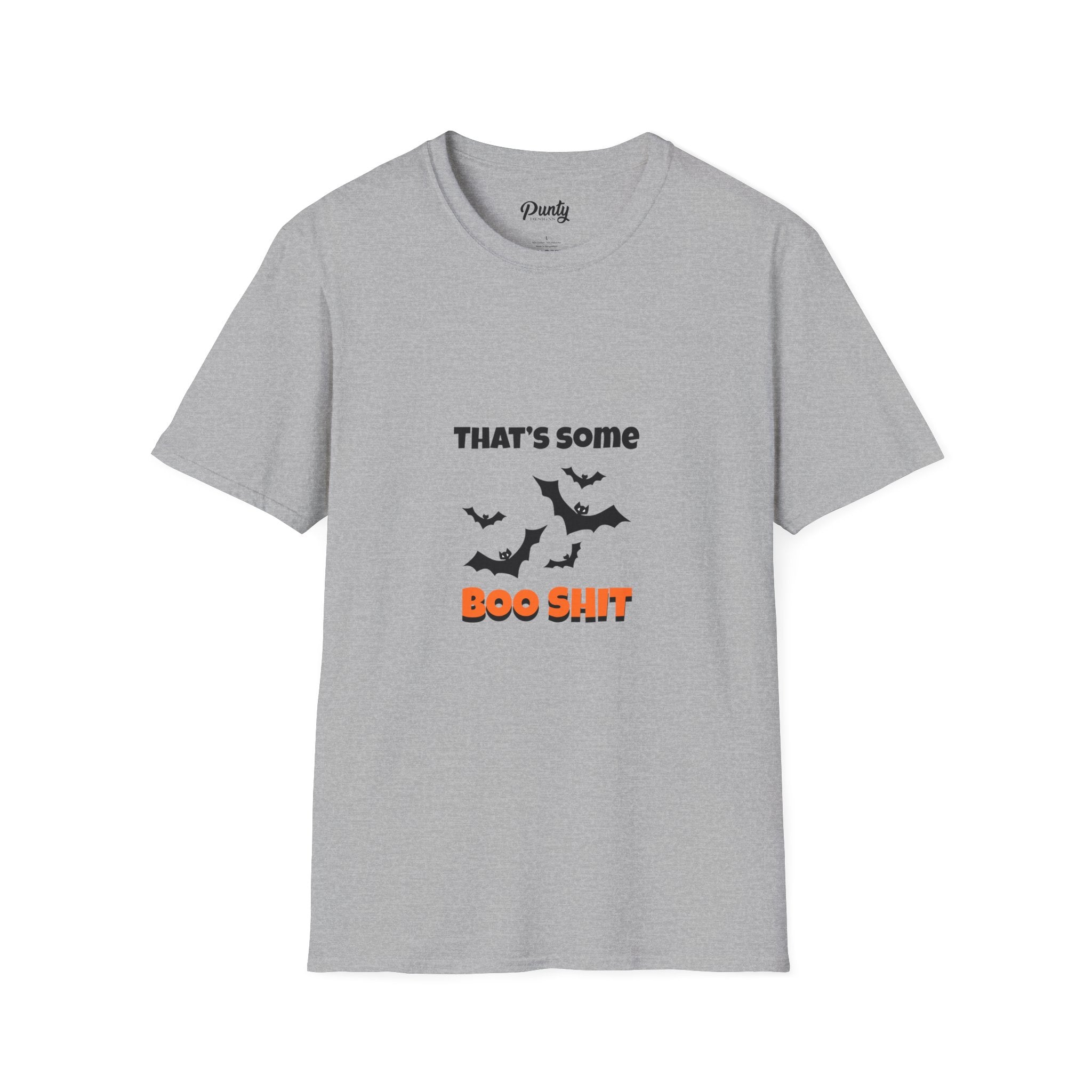 That's Some Boo Shit- Bats Softstyle Cotton Tee