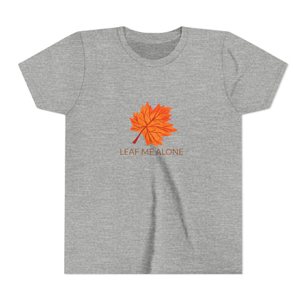 Leaf Me Alone Youth Short Sleeve Tee