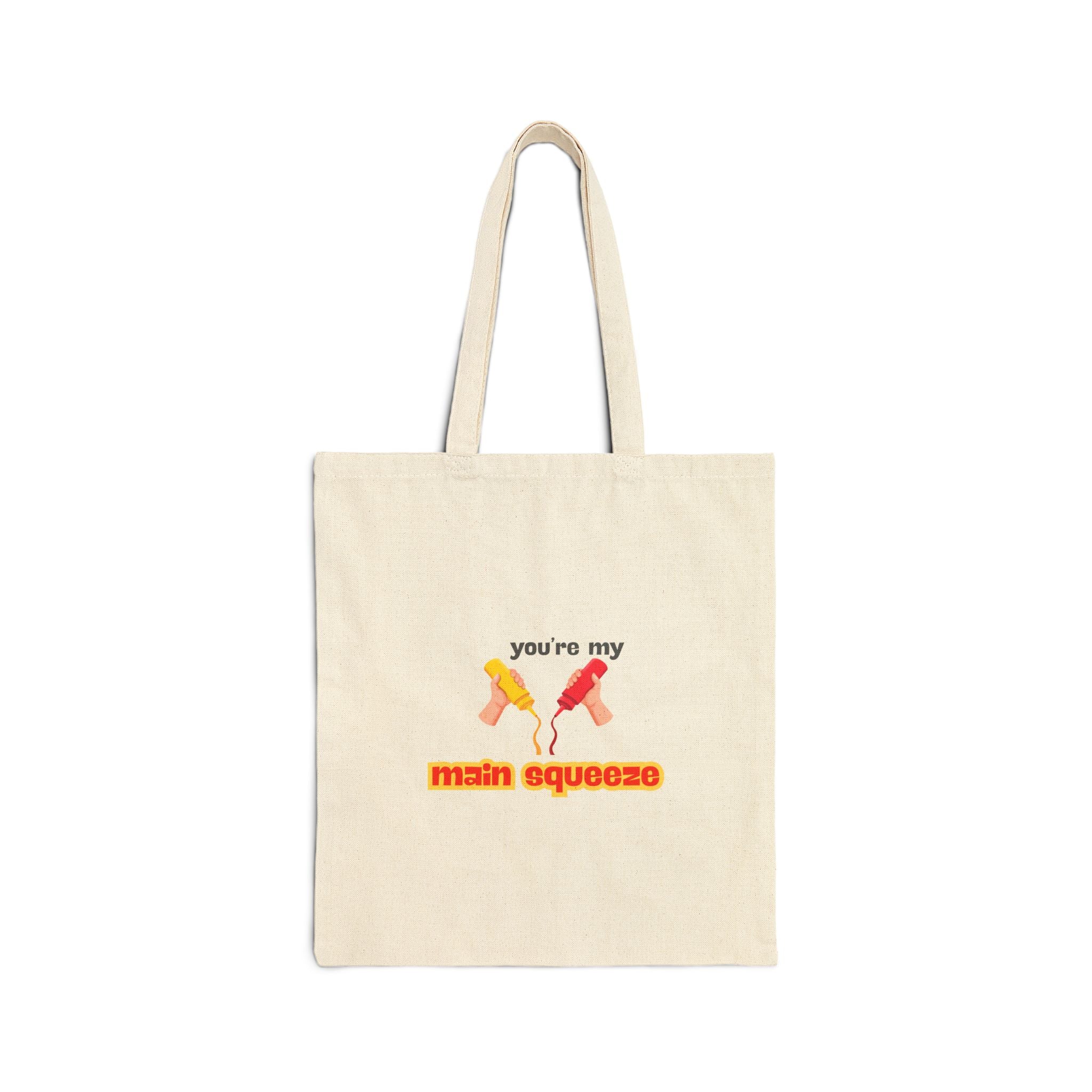 You're My Main Squeeze Cotton Canvas Tote
