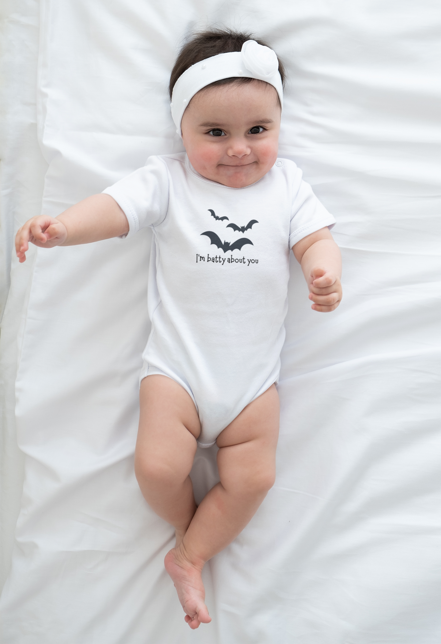 Batty About You Baby Onesie