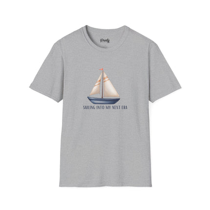 Sailing Into My Next Era Softstyle Cotton Tee