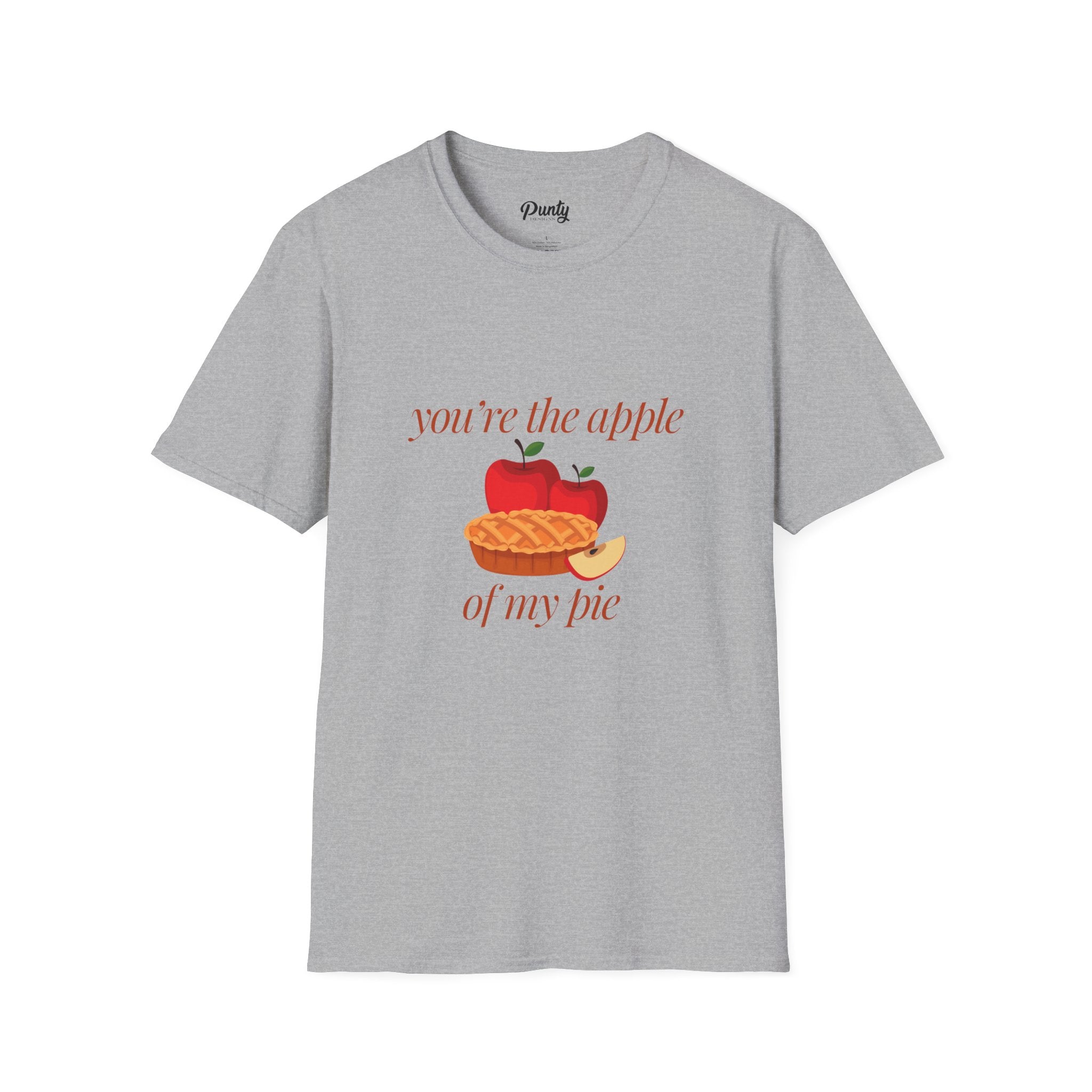 You're The Apple Of My Pie Softstyle Cotton Tee