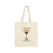 Espresso Yourself Cotton Canvas Tote