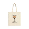 Espresso Yourself Cotton Canvas Tote