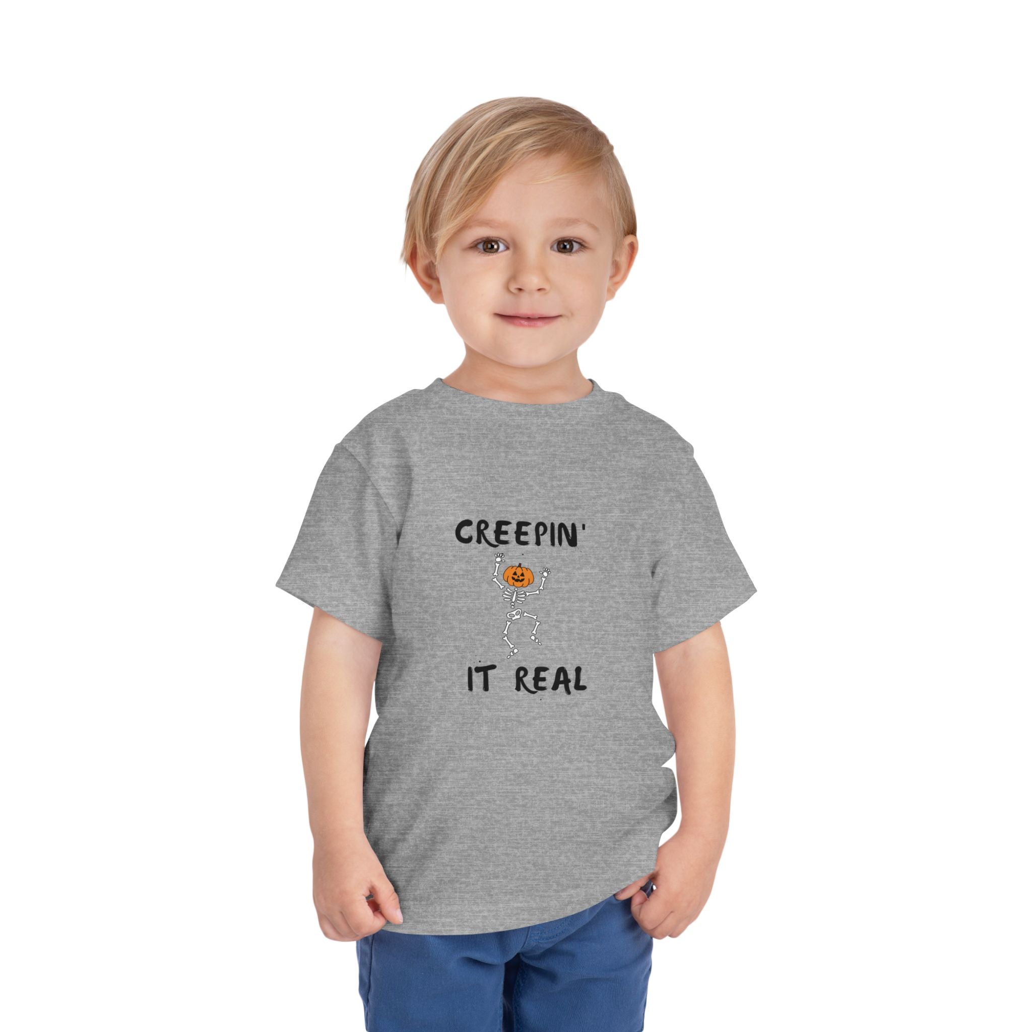 Creepin' It Real Skeleton Toddler Tee